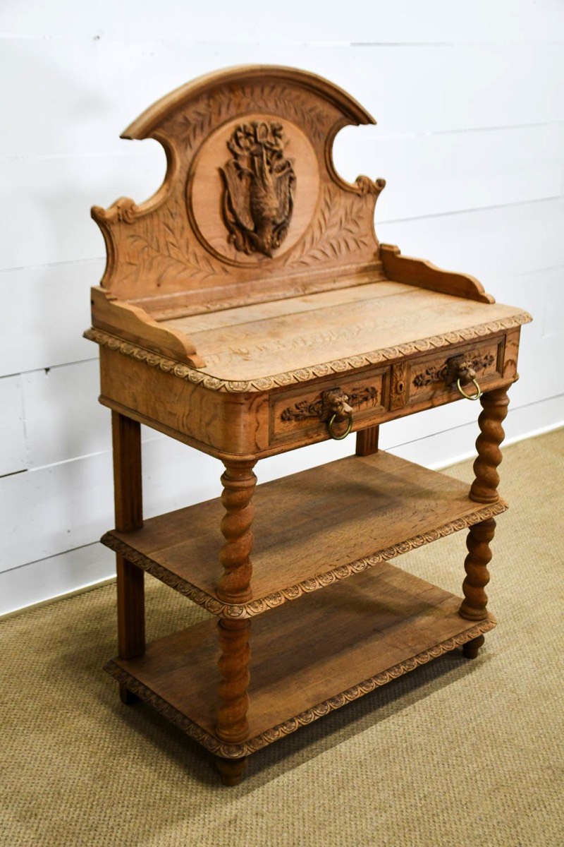 Antique French Provincial Huntboard—Spectacular