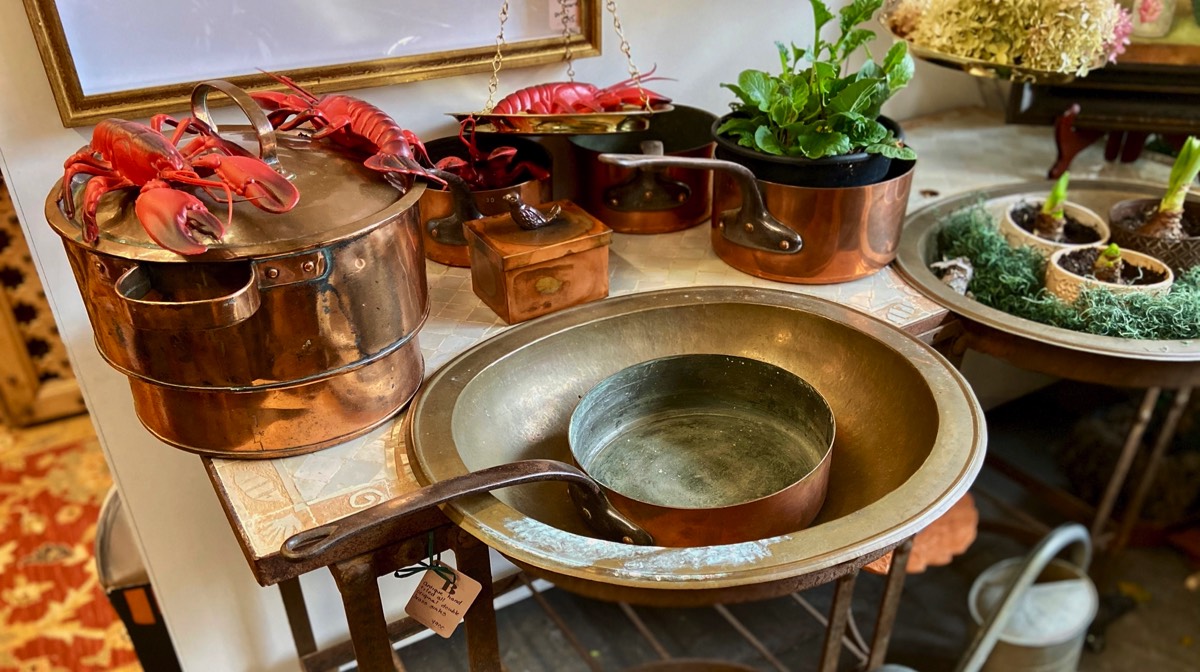 Antique Copperware | Kitchen Décore