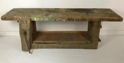 Antique French Workbench