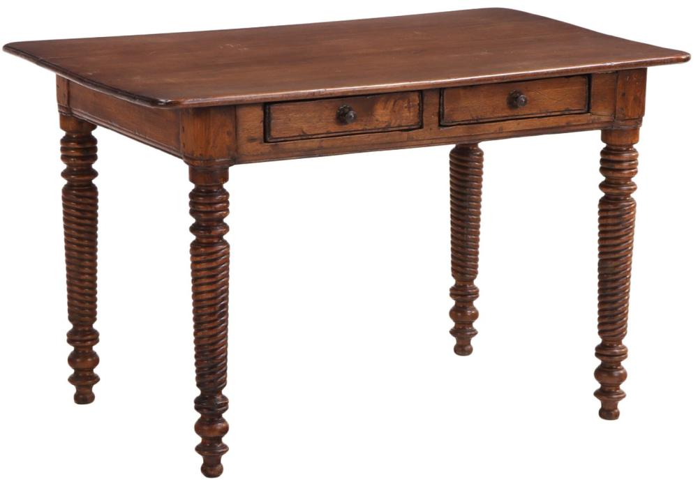 <b>French Country/Louis XIII-Style Writing Table/Desk</b><br>approx. 30 tall x 47 long x 31 deep inches<br>circa 19th cen., France 