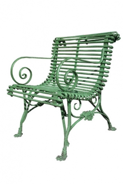 <b>Jardin Seat w/Scroll Arms I</b>
