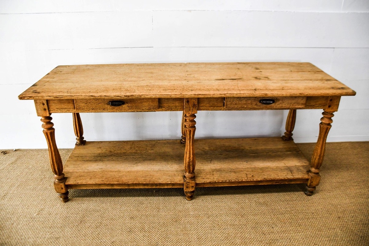 Antique French Drapers Table