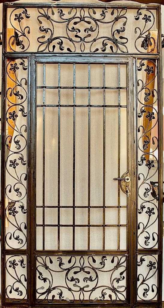Spanish Arte Nouveau Gate c. 1900