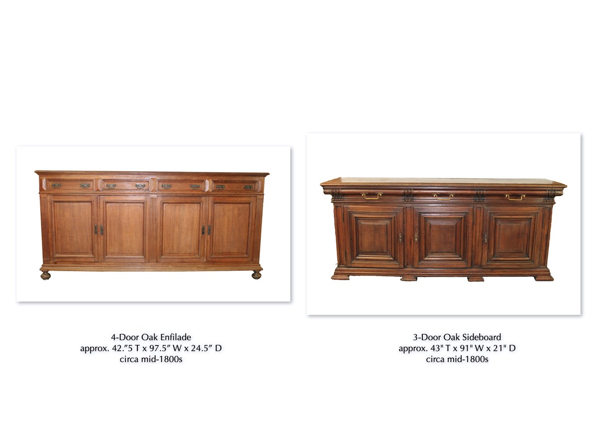 French Sideboard Buffet Enfilade 
