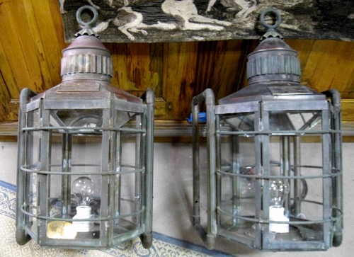Pair of antque lanterns
