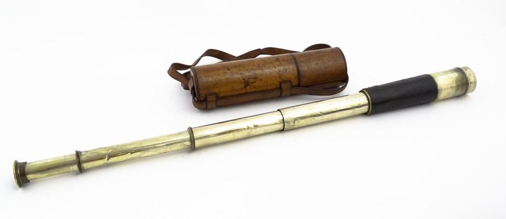 <b>Brass Spyglass</b><br>circa 1900, England